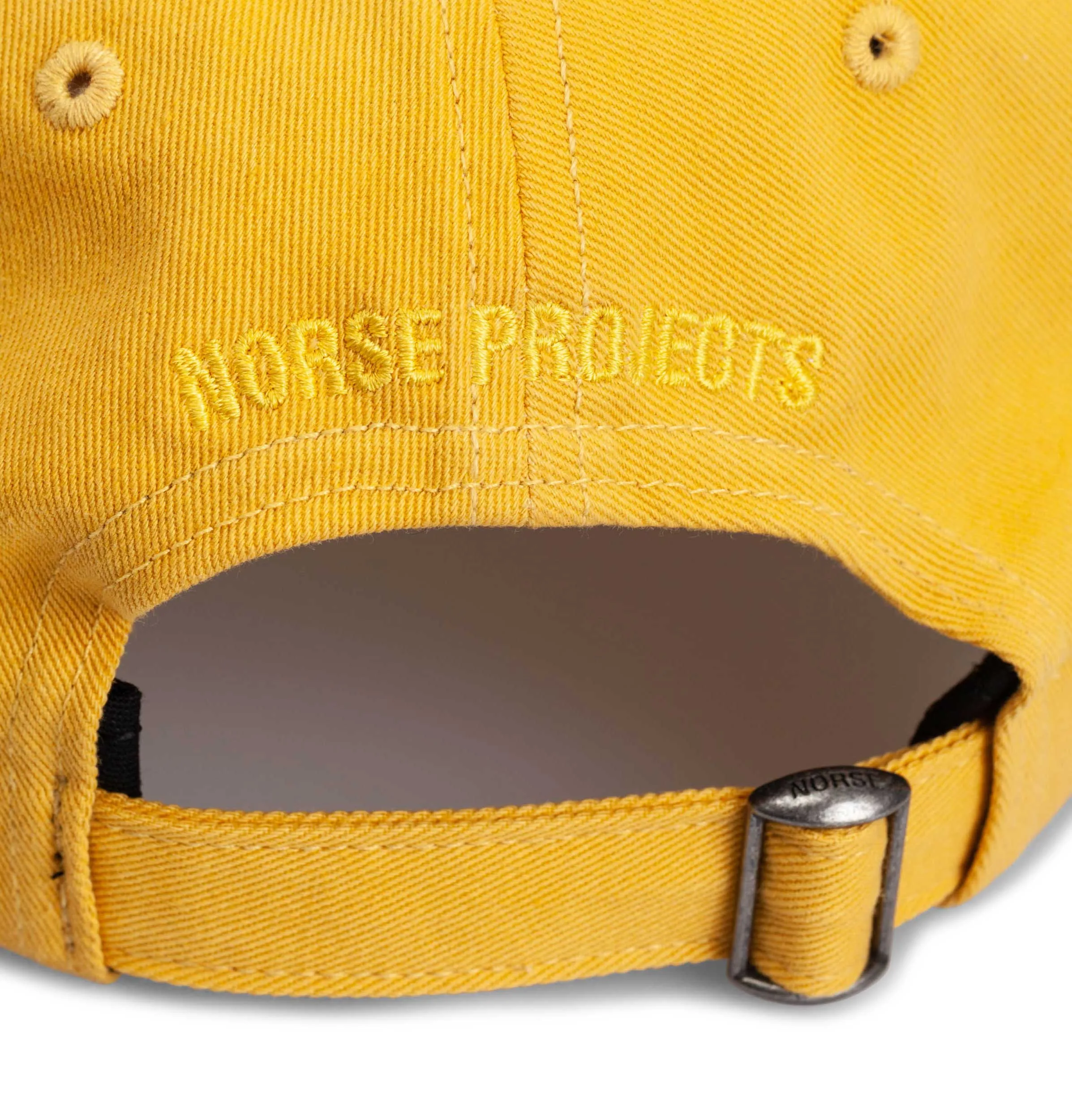 Norse Projects Twill Sports Cap – Sunwashed Yellow