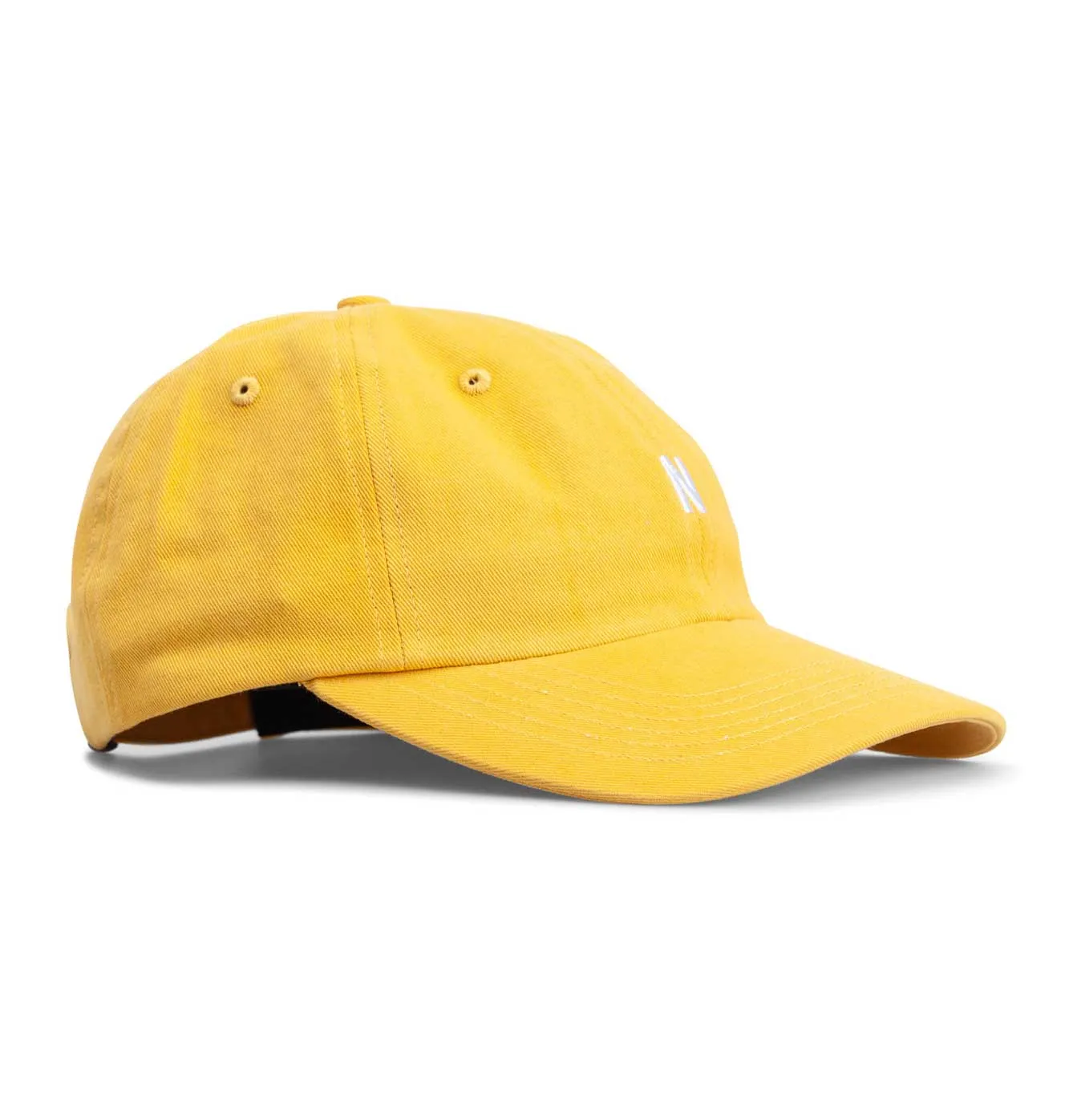 Norse Projects Twill Sports Cap – Sunwashed Yellow