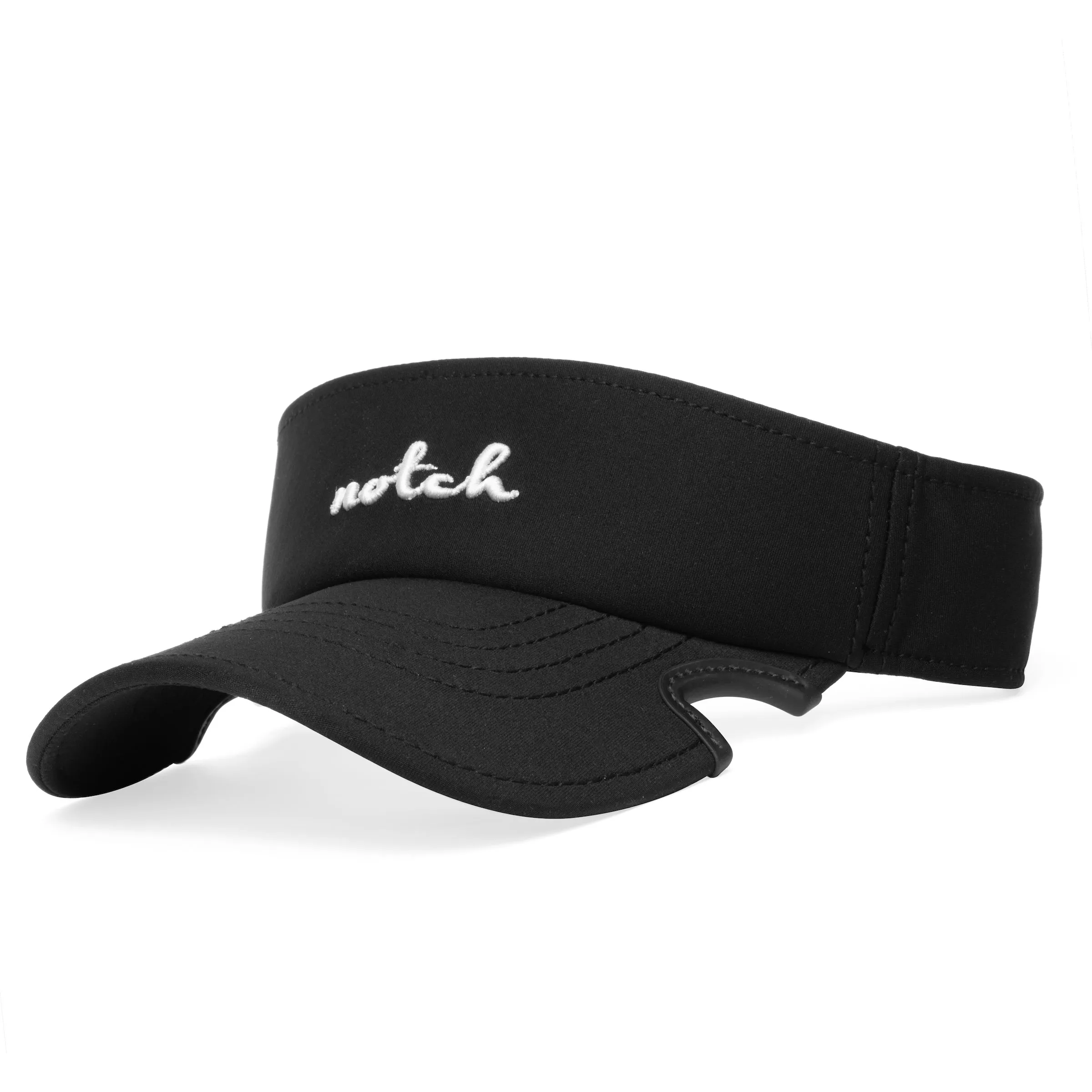 Notch Classic Adjustable Black/White Visor