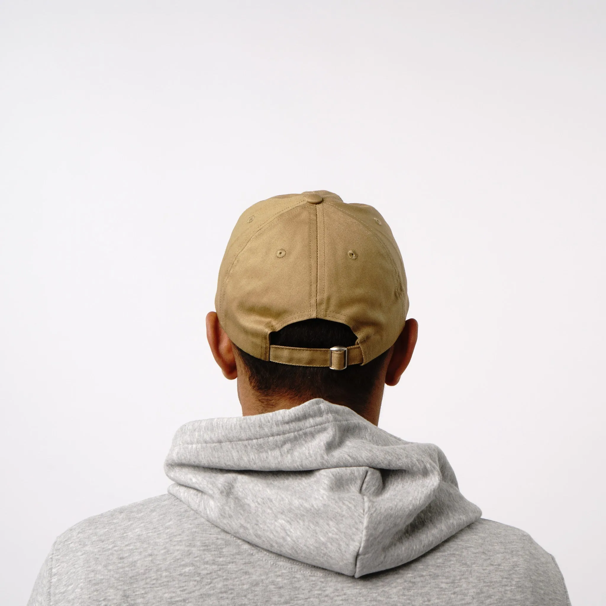 Omnitau Unisex Battersea Vintage Cotton Baseball Cap - Sand