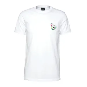 PAUL SMITH Tshirt SS Reg Fit Bunny Face - White