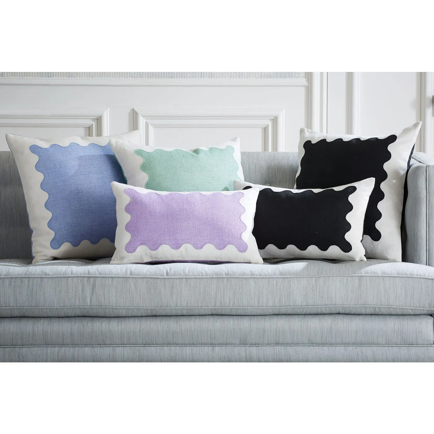 Ripple Rectangle Cushion