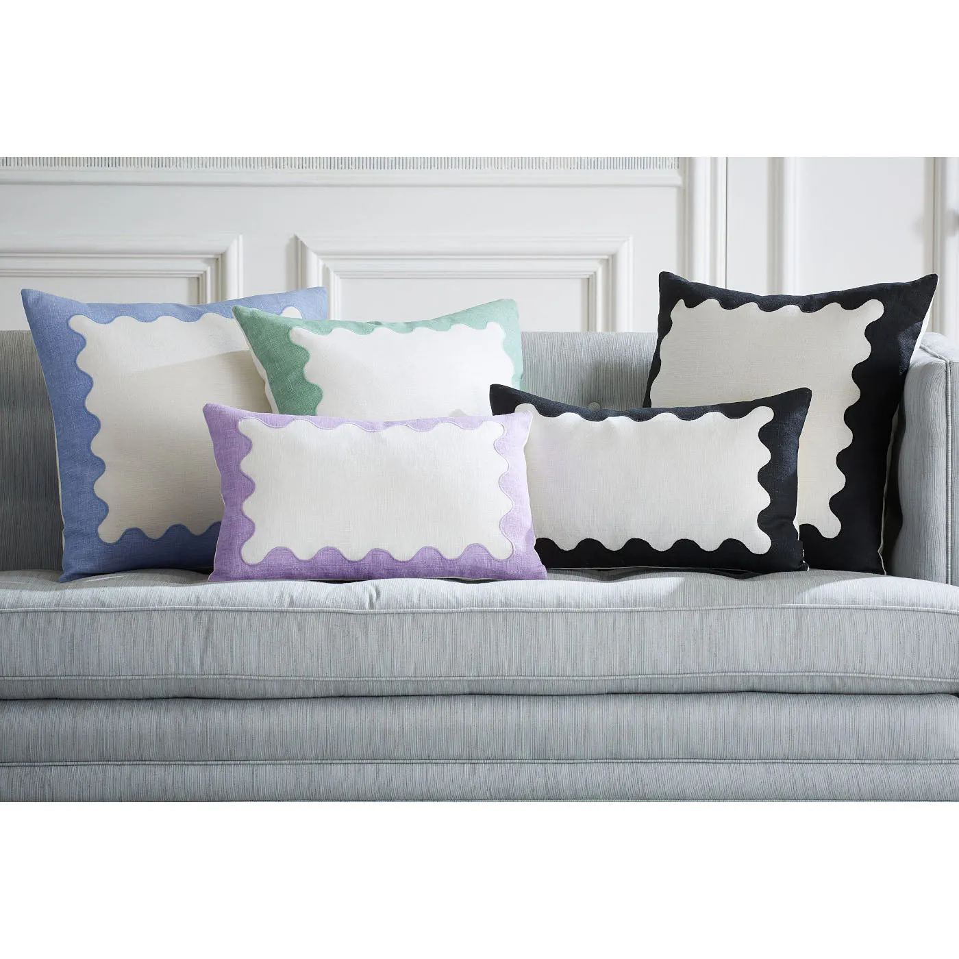 Ripple Rectangle Cushion