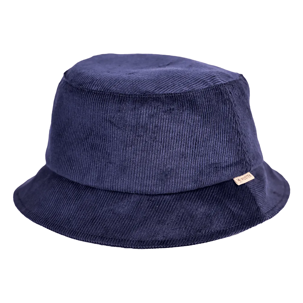 Rockaway Hemp Corduroy Bucket Hat | Blue