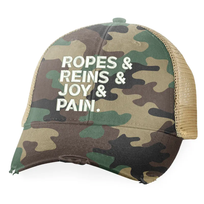 Ropes And Reins And Joy And Pain Hat