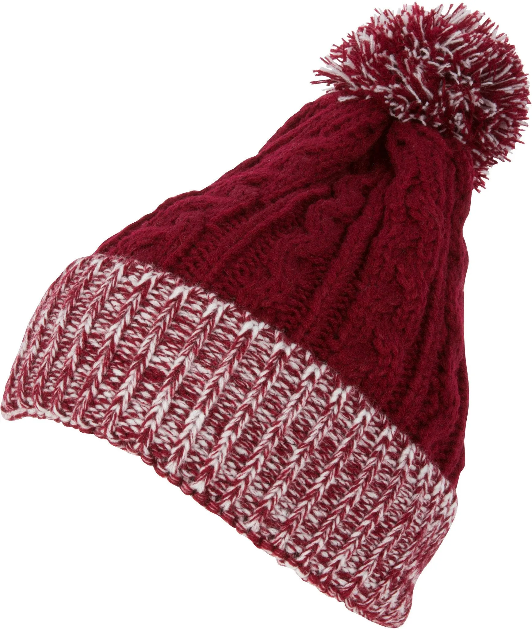 Sakkas Effie Unisex Heather Multi Colored Pom Pom Knit Beanie Hat