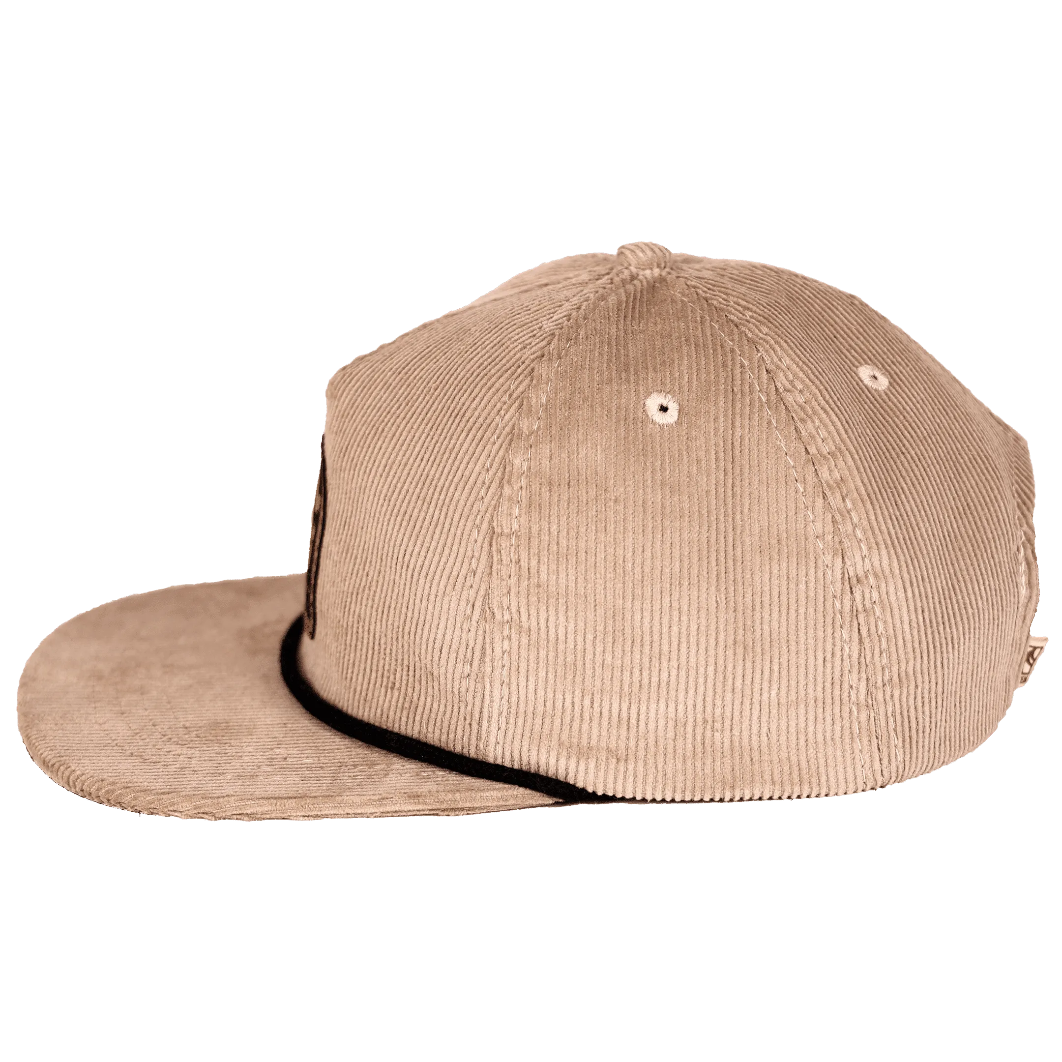 Seaside Hemp Corduroy Strapback | Beige