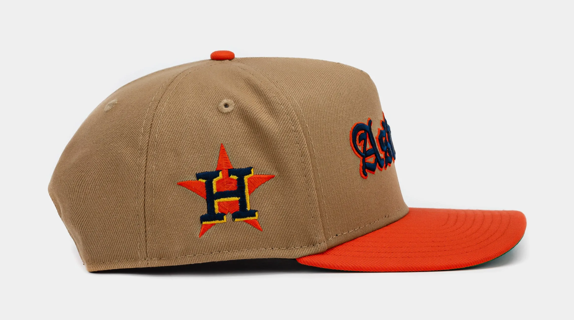 Shoe Palace Exclusive Houston Astros Khaki 950AF Mens Hat (Khaki)