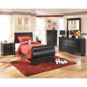 Signature Design by Ashley Huey Vineyard B128 6 pc Twin Sleigh Bedroom Set