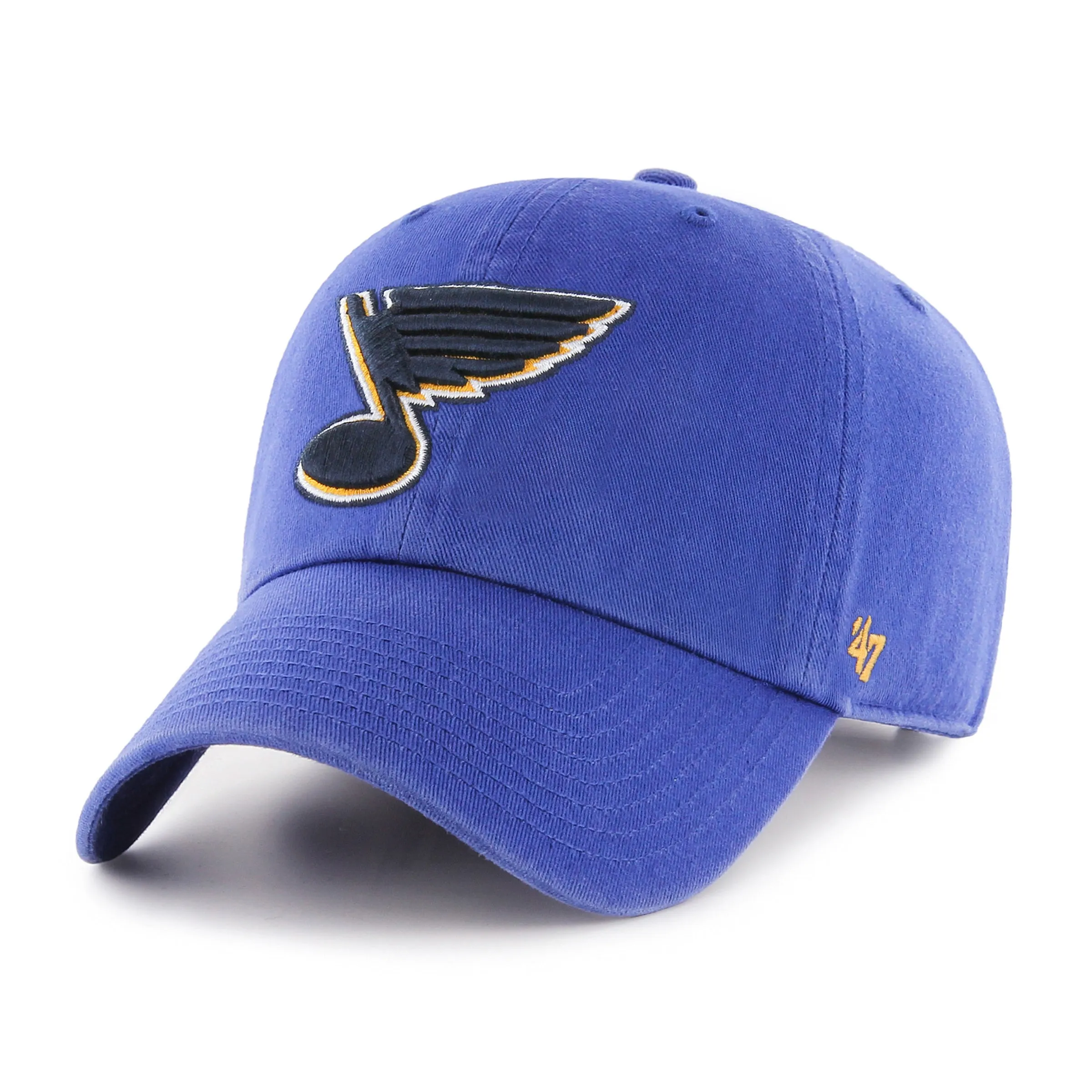 ST. LOUIS BLUES ’47 NOTE CLEAN UP ADJUSTABLE HAT- ROYAL