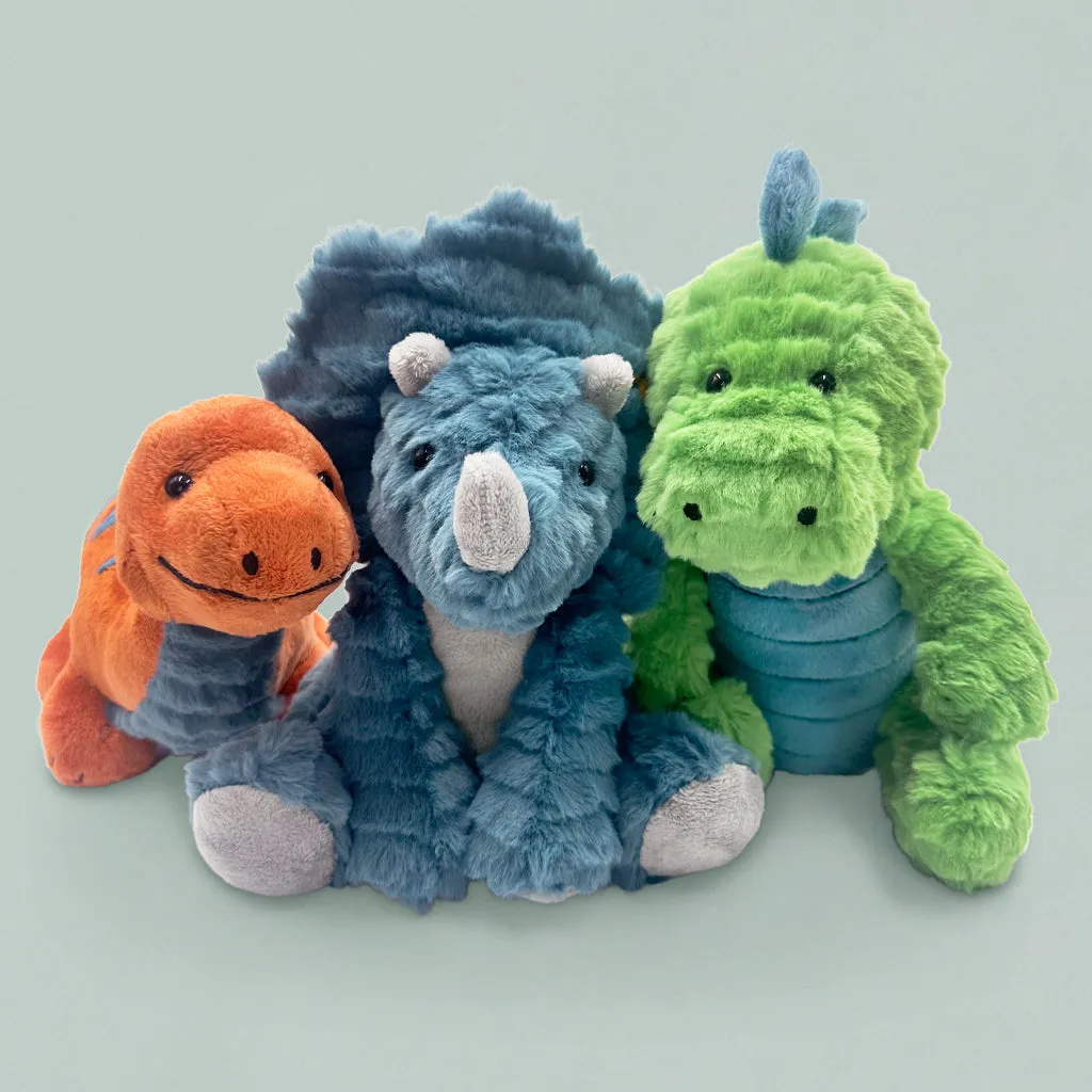 Steiff Dixi Triceratops with Personalised Blanket Gift Set