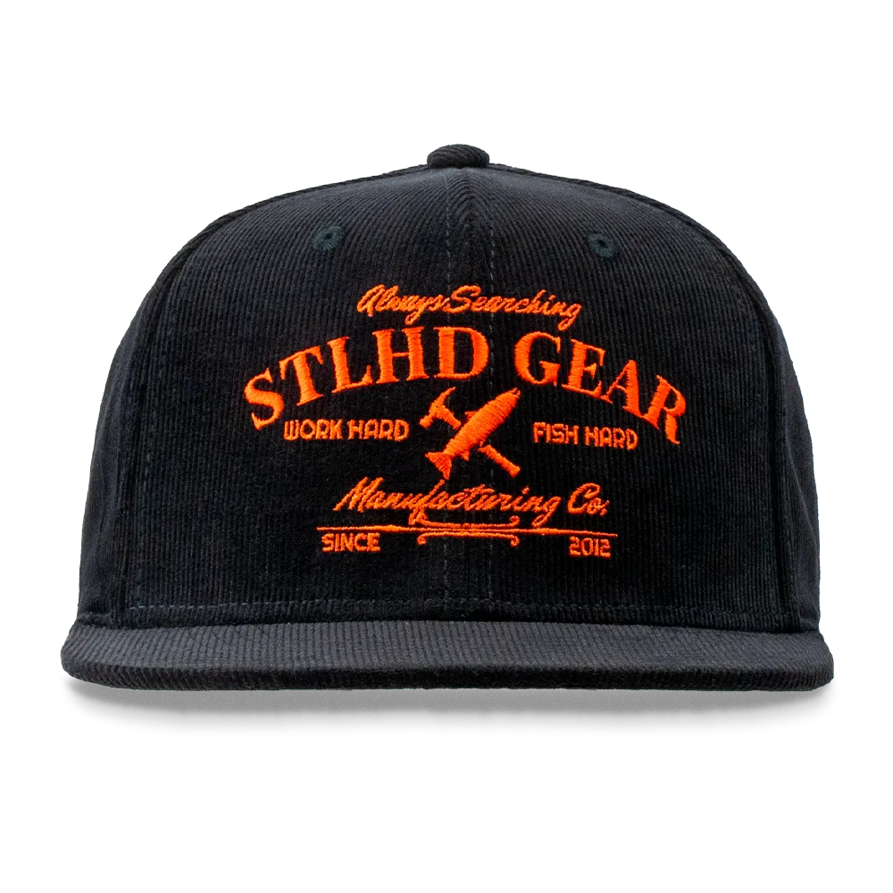 STLHD Grindstone Flat Bill Corduroy Trucker