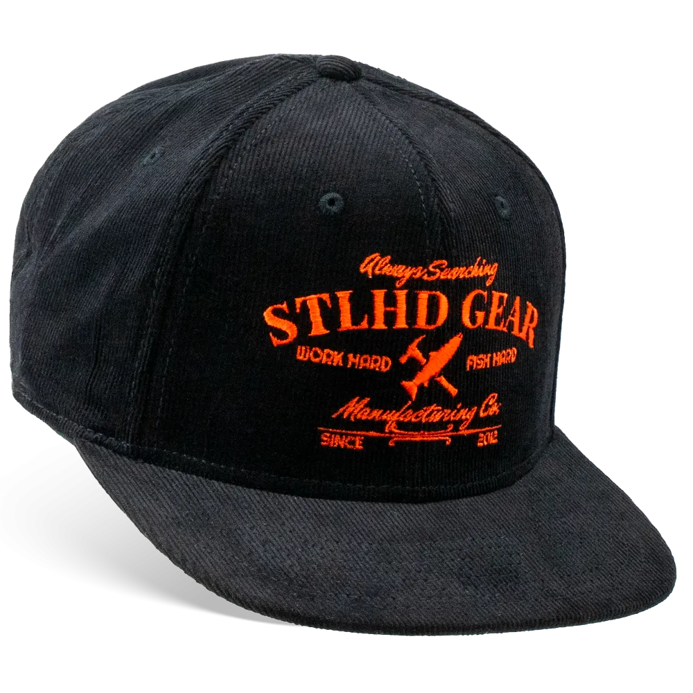 STLHD Grindstone Flat Bill Corduroy Trucker