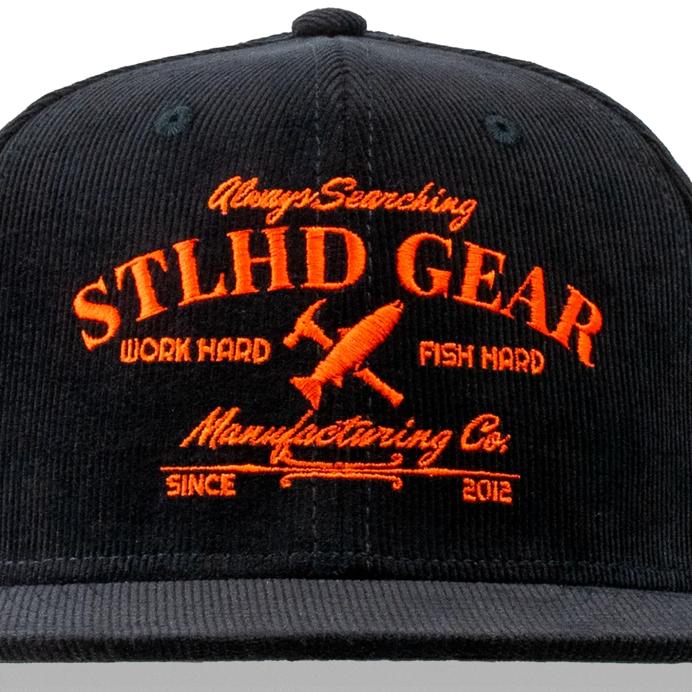 STLHD Grindstone Flat Bill Corduroy Trucker