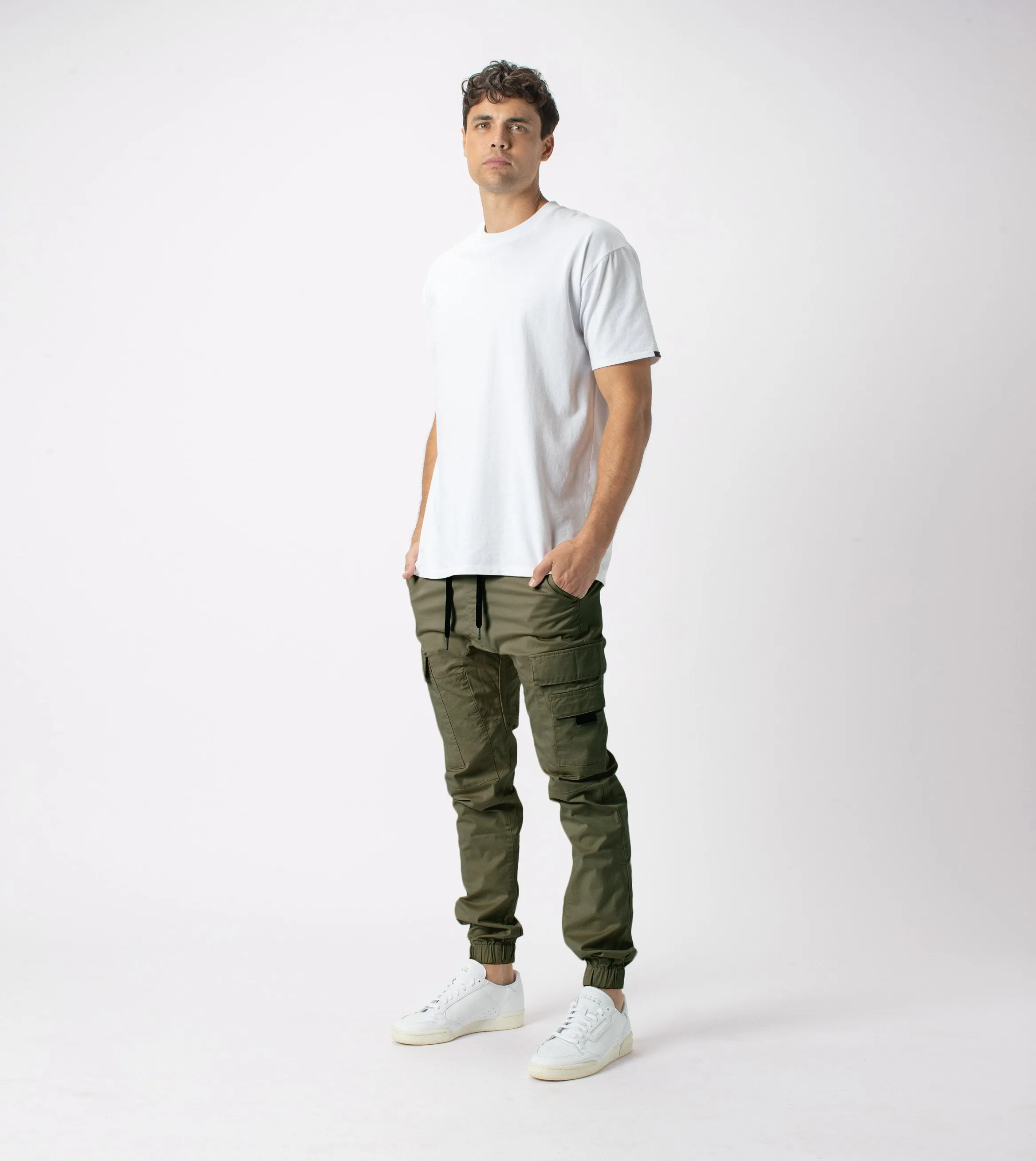 Sureshot Lightweight Cargo Jogger Military