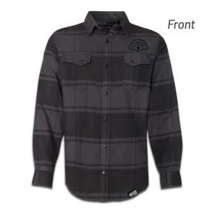 Tachometer Flannel - Black