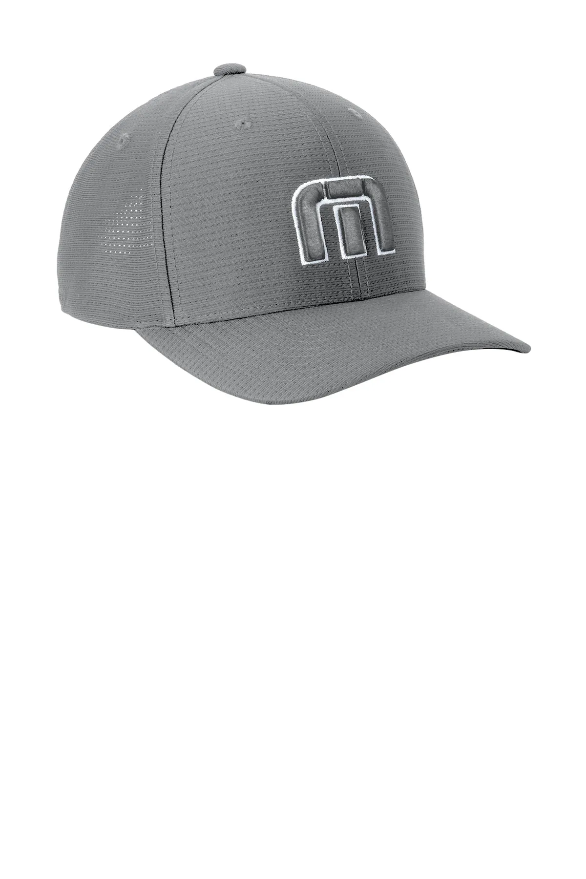 TravisMathew Front Icon Custom Caps, Quiet Shade Grey