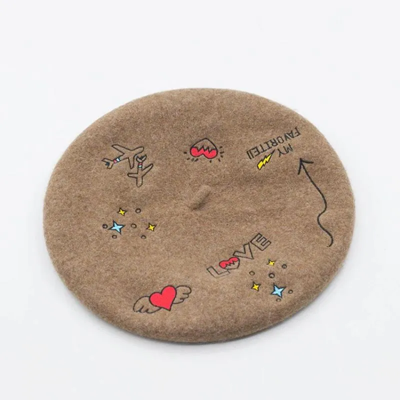 Trendy Doodle Winter Beret