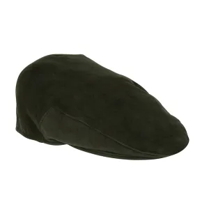 Waterproof Moleskin Cap - Dark Olive by Hoggs of Fife