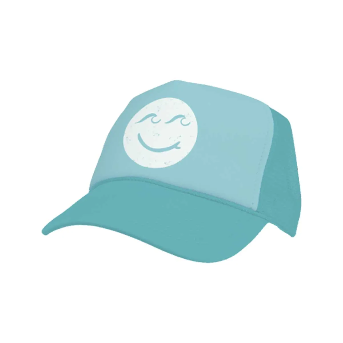 Wave and Surfboards Smiley Keiki Trucker Hat