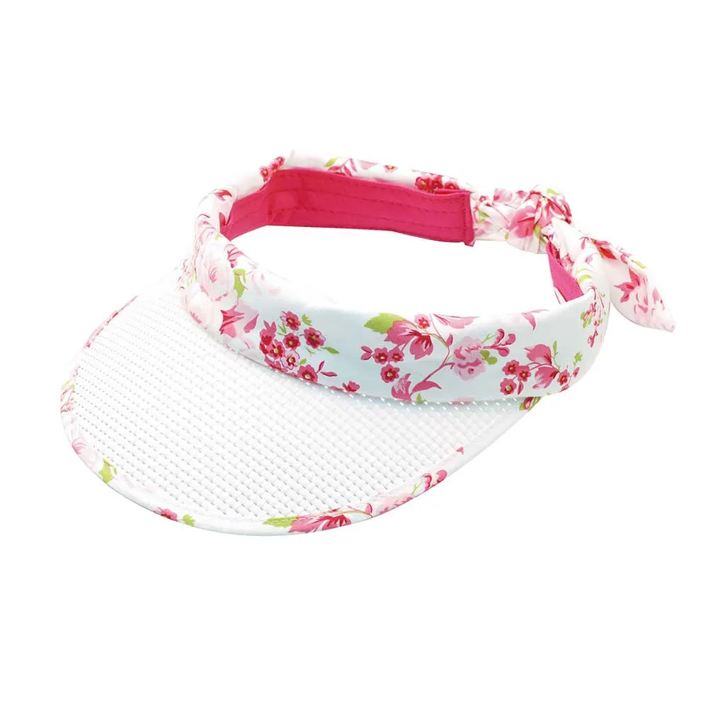 Women's Floral Visor