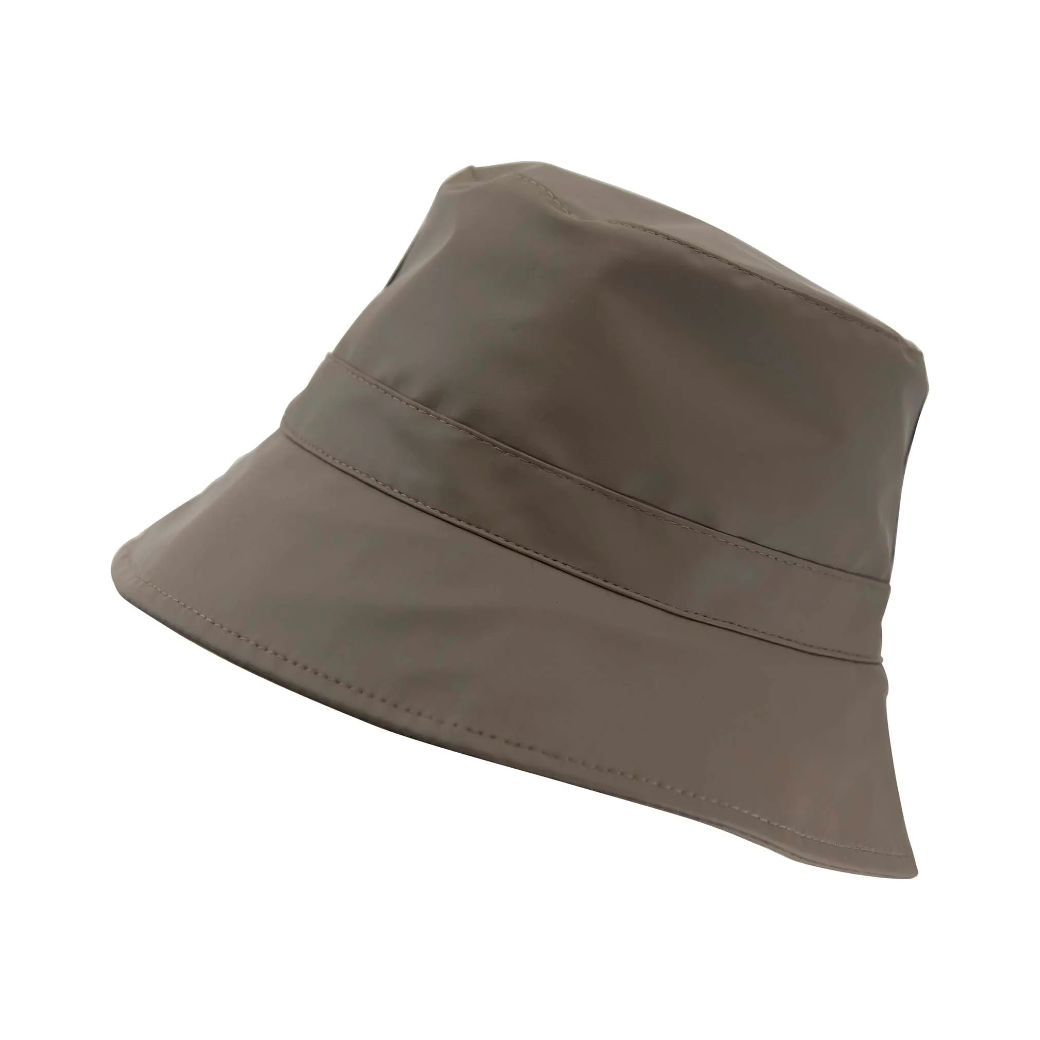 Women's PU Coated Bucket Hat