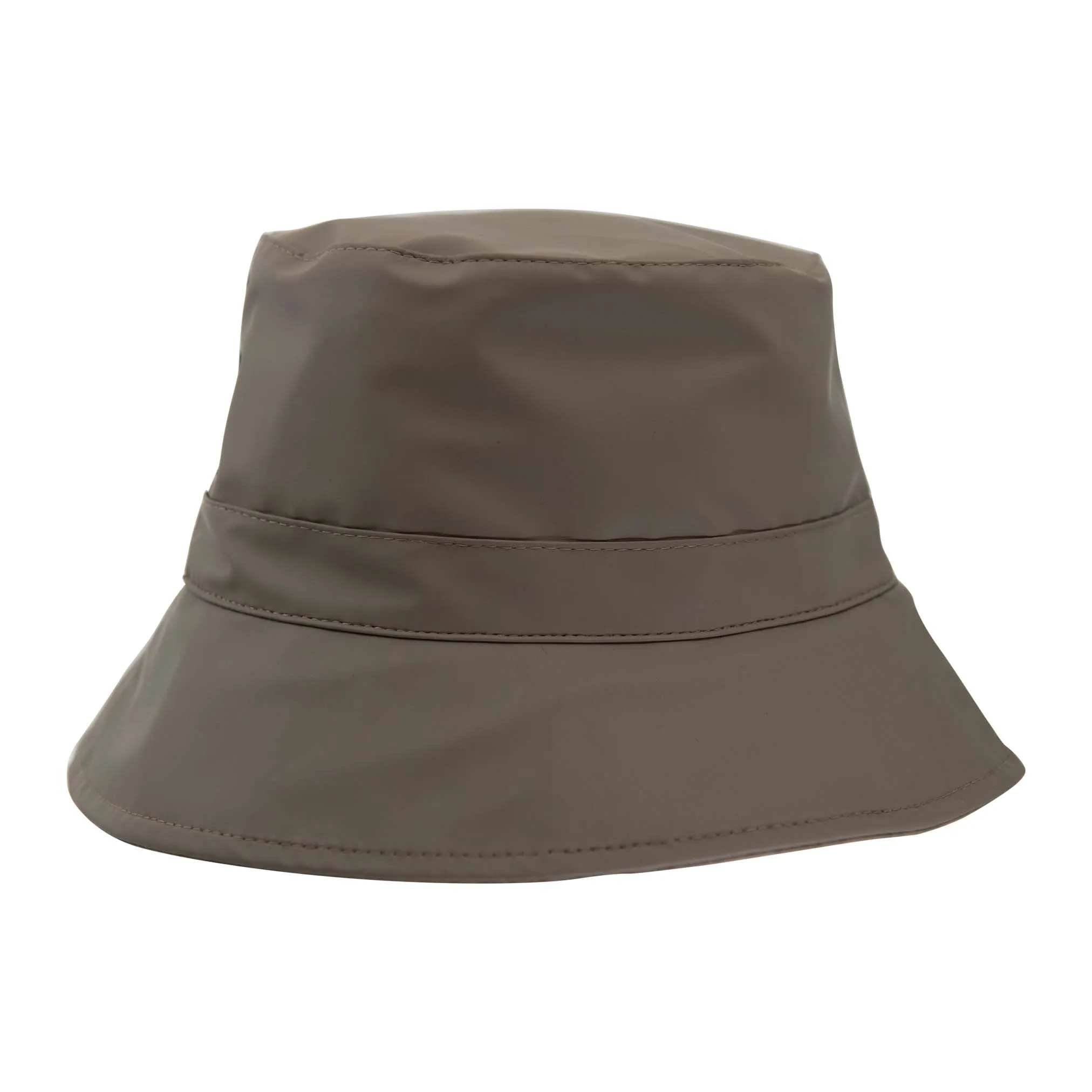 Women's PU Coated Bucket Hat