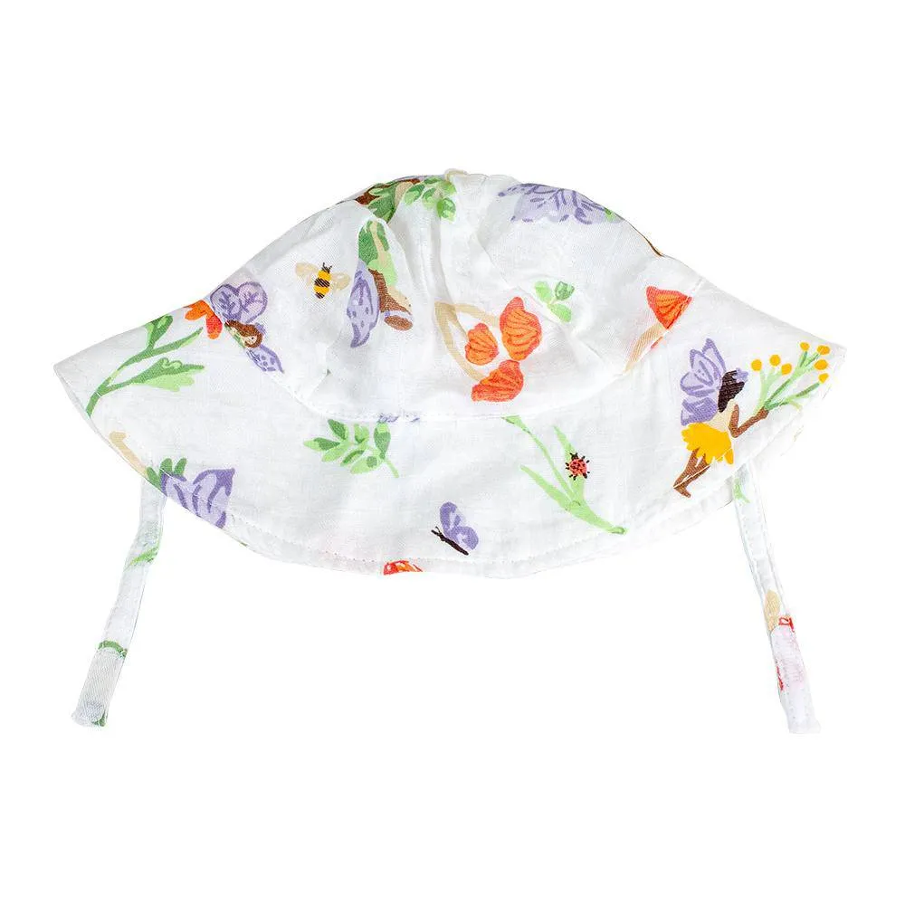 Woodland Fairy Oh So Soft Muslin Sun Hat