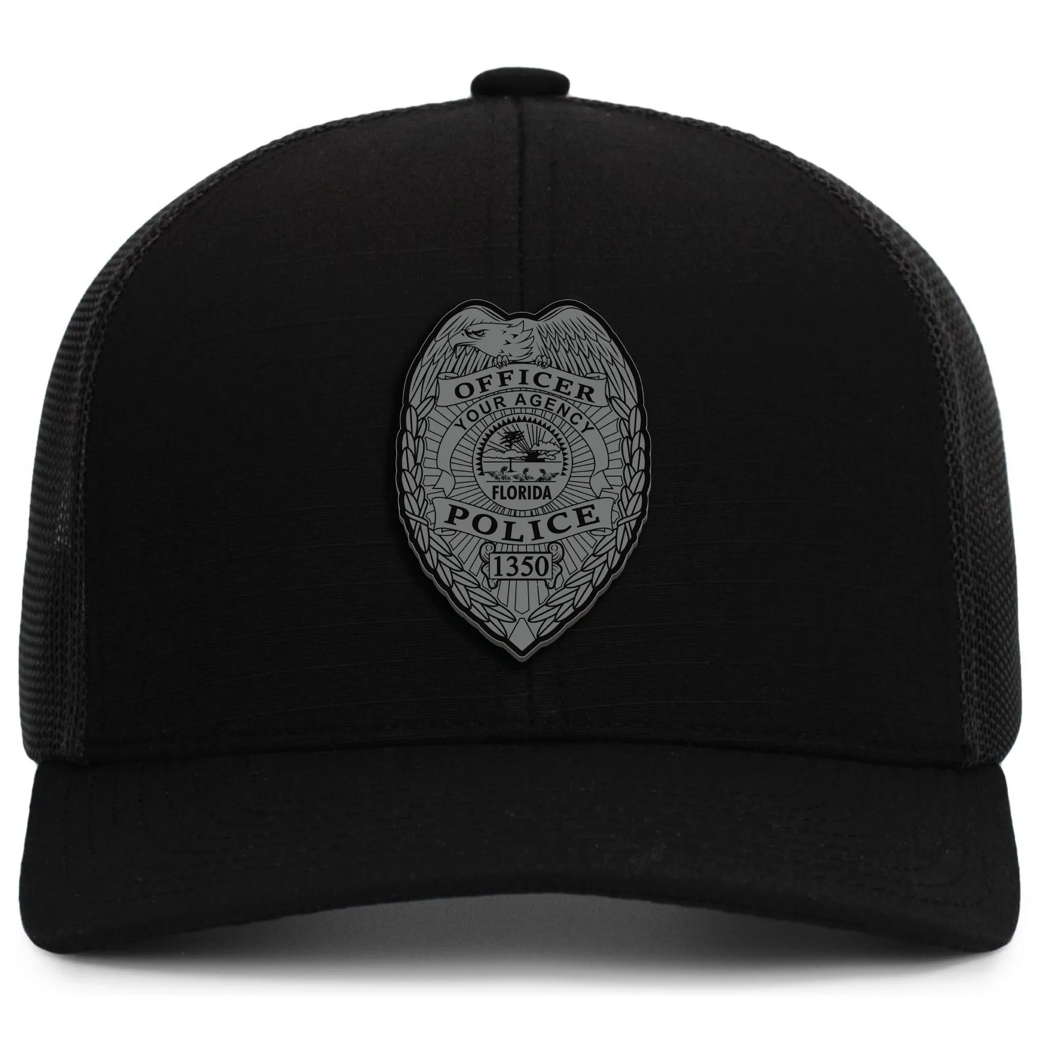 [YOUR AGENCY] POLICE Adjustable Mesh Back Cap