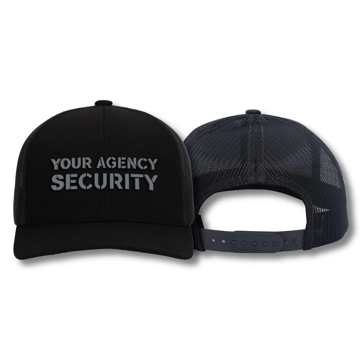 [YOUR AGENCY] SECURITY Adjustable Mesh Back Cap