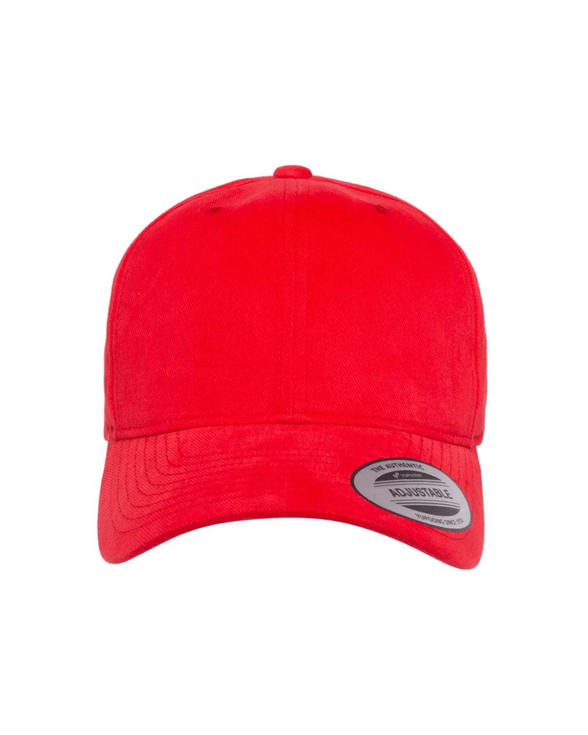 Yupoong 6363V: Adult Brushed Cotton Twill Mid-Profile Cap