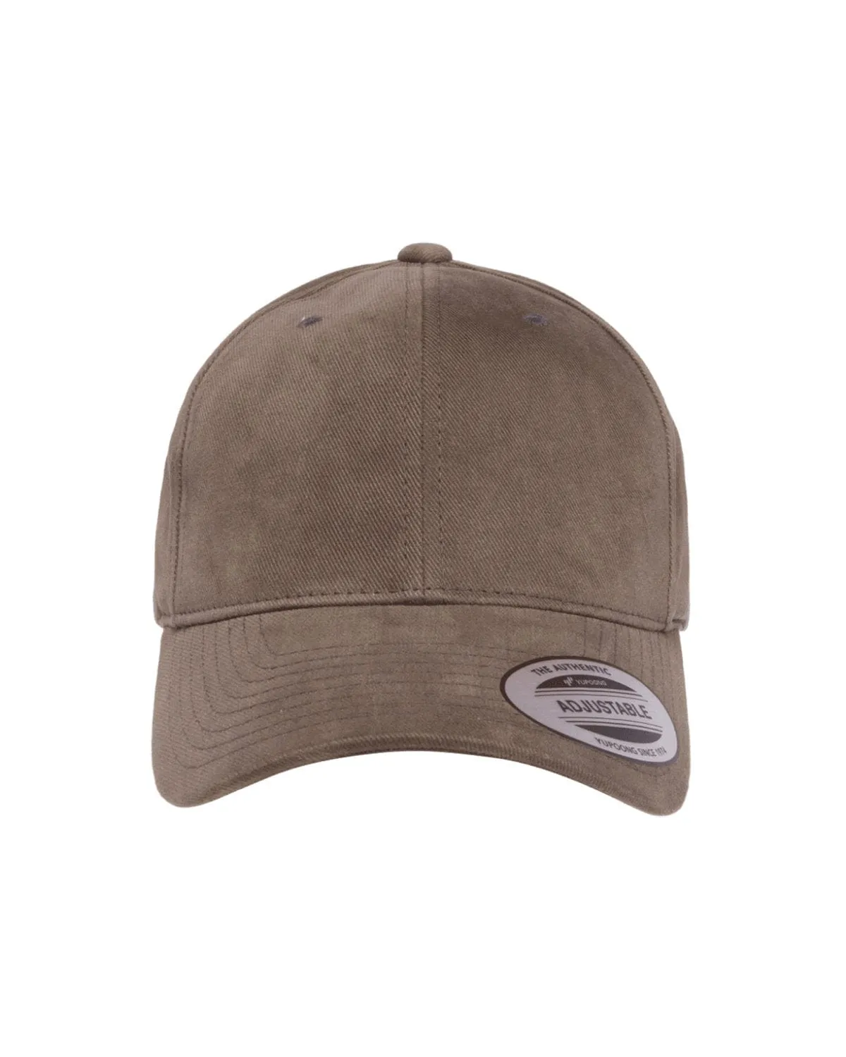 Yupoong 6363V: Adult Brushed Cotton Twill Mid-Profile Cap