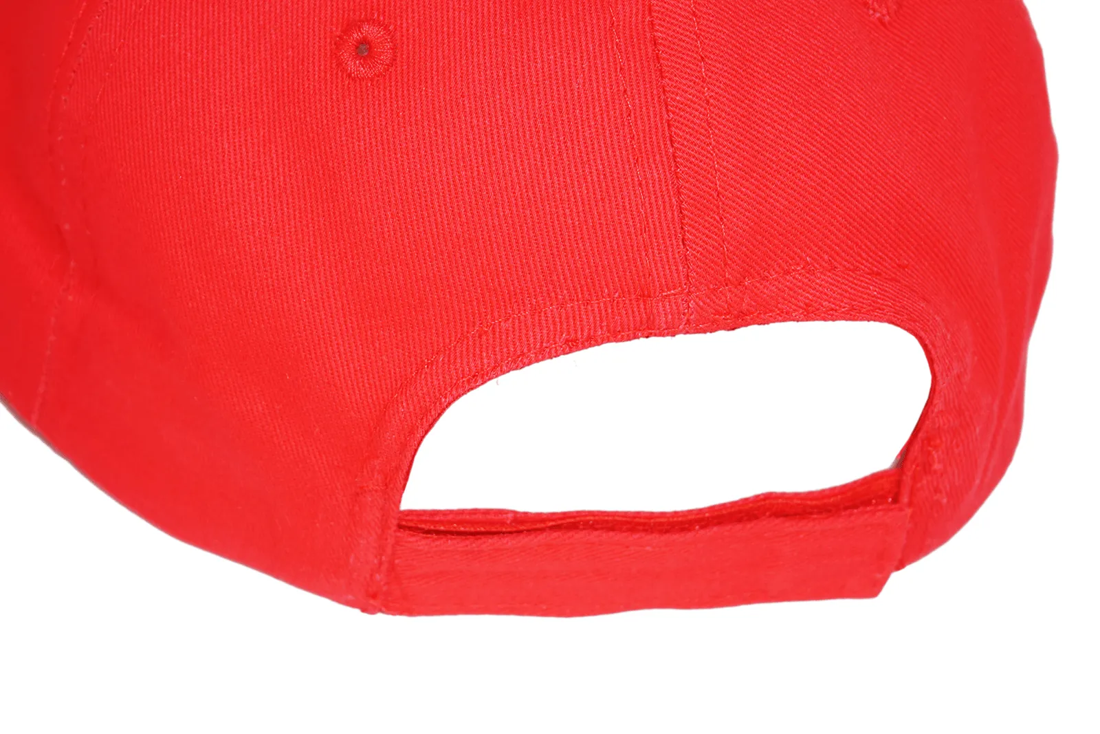 ZSPEC Design Lightweight Cotton Baseball-Style Hats, Red or Black, Adjustable